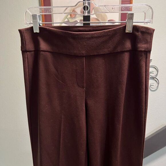 NWOT Jones New York Rich Brown Women's Trousers Size Small #DP306 - Picture 2 of 7